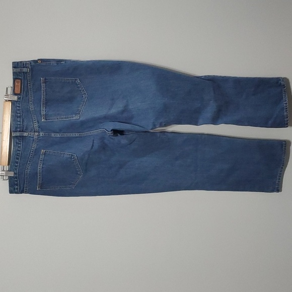 Lands' End jeans women's size 18 blue straight leg fit 3 - Picture 2 of 16